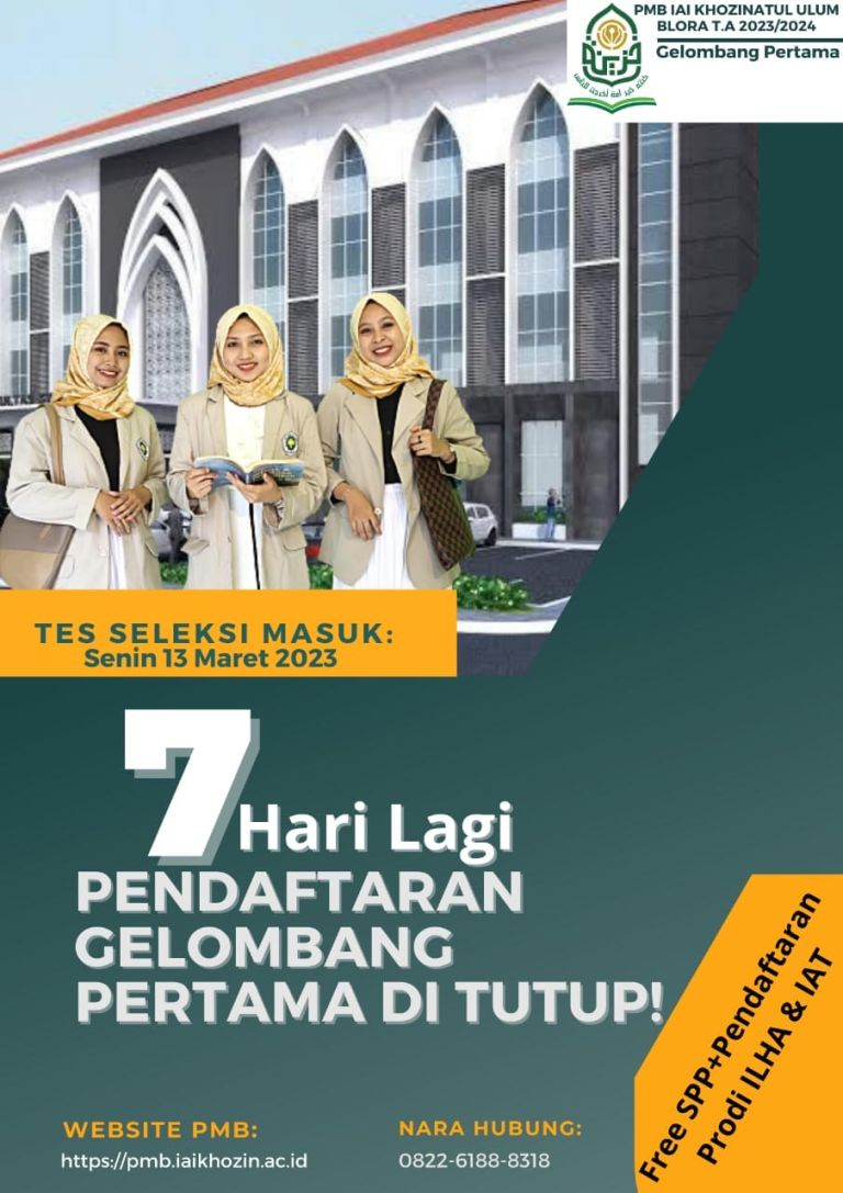 Maukuliah | Institut Agama Islam Khozinatul Ulum Blora